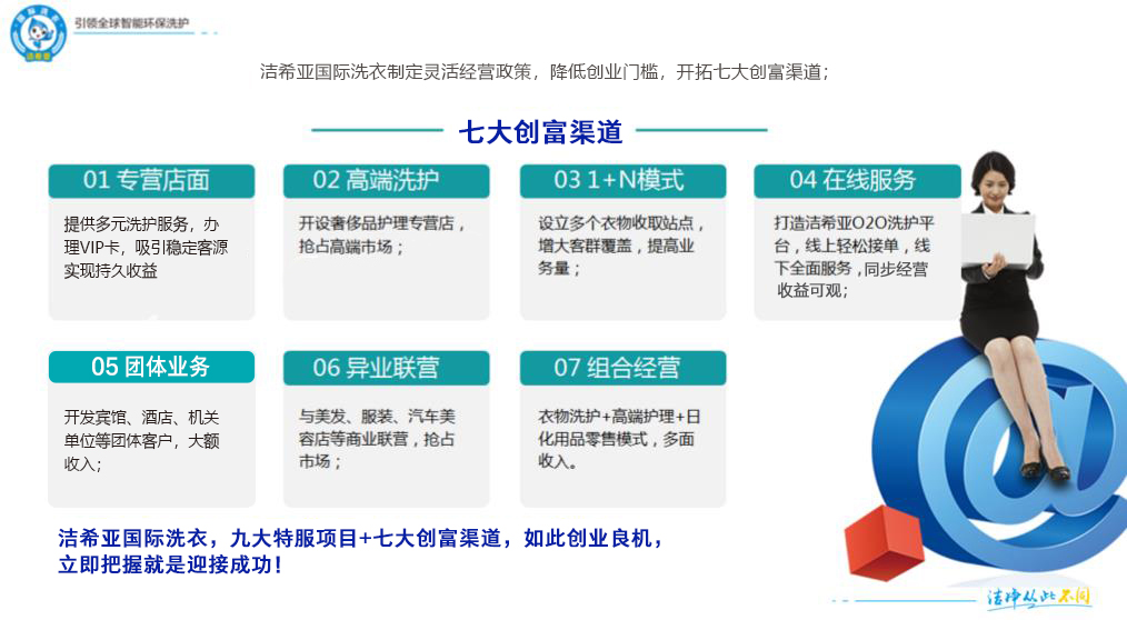 潔希亞國際洗衣合作優(yōu)勢 潔希亞國際洗衣合作優(yōu)勢